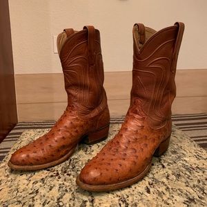 Tecovas “The Wyatt” - Pecan Ostrich